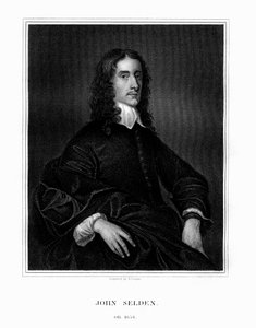 约翰·塞尔登（John Selden），英国法学家，古物和东方学者，1823年。