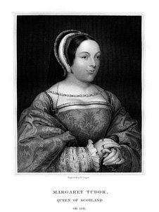 玛格丽特·都铎（Margaret Tudor），苏格兰女王，1825年。