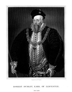 罗伯特·杜德利（Robert Dudley），莱斯特第一伯爵，1823年成为英国女王伊丽莎白一世的最爱。