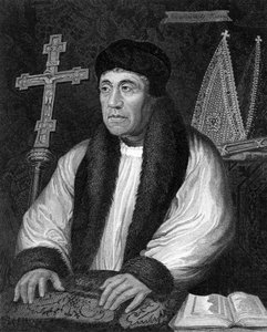威廉·沃勒姆（William Warham）1450年至1532年，坎特伯雷大主教，1824年。 作者 库珀