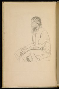《吉檀迦利歌曲供奉》卷首 作者 泰格（Rabindranath Tagore）