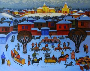 清晨，2006 年（布面油画）