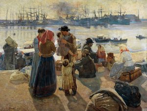 Emigrants 作者 拉斐尔·甘博吉（Raffaello Gambogi）