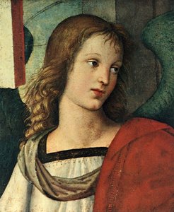 天使头c。 1500 作者 拉斐尔（Raffaello Sanzio Raphael）