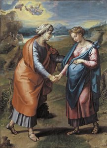 探视活动，1517年 作者 拉斐尔（Raffaello Sanzio Raphael）
