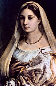 戴面纱的女人拉唐娜·维拉塔（151213） 作者 拉斐尔（Raffaello Sanzio Raphael）