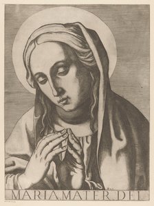 玛丽亚
玛丽亚母校（物品上的标题）
Christus, Maria en de twaalf apostelen（系列标题）
Il sacrato collegio apostolico（系列标题） 作者 拉斐尔（Raffaello Schiaminossi）