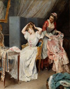 La Toilette，约1890-1900
