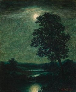 月光 1883（布面油画） 作者 拉尔夫·阿尔伯特·布莱克洛克