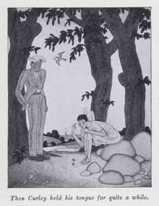 安尼塔-卢斯为 "但绅士们会娶黑发女郎 "所作的插图（平版）。