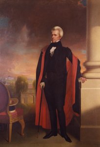 安德鲁-杰克逊，1836-1837。 作者 拉尔夫·厄尔