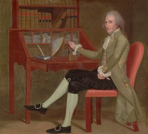 大卫·鲍德温的肖像，1790年