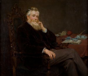 Spence Watson的肖像，1897年 作者 拉尔夫·赫德利
