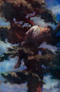 丹尼尔·笛福为《鲁宾逊漂流记》绘制的插图（彩色平版印刷） 作者 拉尔夫·诺埃尔·波科克