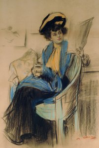 Clo-Clo小姐（纸上粉彩画）