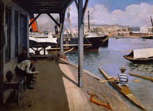 Yacht Club in Barcelona 作者 拉蒙·卡萨斯·卡博
