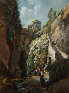 卡普里（水彩画） 作者 拉姆齐·理查德·雷纳格（Ramsay Richard Reinagle）