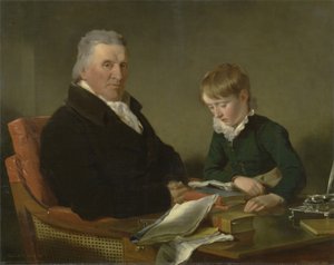 弗朗西斯·诺埃尔·克拉克·芒迪（Francis Noel Clarke Mundy）和他的孙子威廉·芒迪（William Mundy）