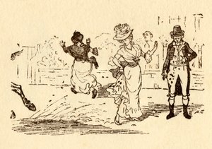约翰·吉尔宾斯（John Gilpins）的马在女人的衣服上泼泥，1878年，创作于1918年。