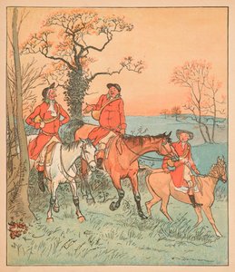 这场猎杀并没有付出，1880年。 作者 伦道夫·卡尔德科特