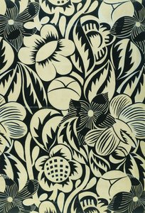 黑与白的花；Les Fleurs Noires et Blanches 作者 拉乌尔·杜菲