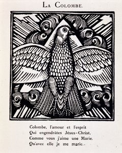 鸽子--《Le Bestiaire ou cortège d