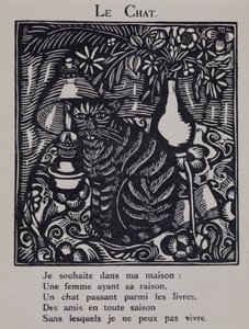 猫--《Le Bestiaire ou cortege d