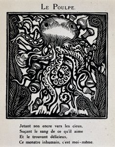 章鱼--《Le Bestiaire ou cortege d