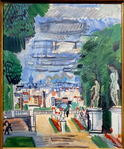 圣云公园，20 世纪（布面油画） 作者 拉乌尔·杜菲