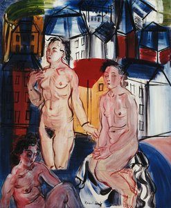 三位浴女 作者 拉乌尔·杜菲