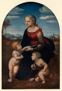 百丽花园（BelleJardinière），1507年，c1912 作者 拉斐尔（Raffaello Sanzio Raphael）
