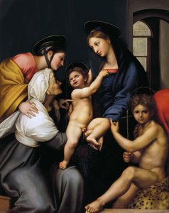 英帕纳塔的圣母，1513-1514。 作者 拉斐尔
