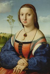 Maddalena Doni，1506的肖像