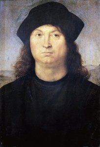 一个男人的肖像，约1502-04年