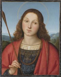 圣塞巴斯蒂安（Ca 1501-1502） 作者 拉斐尔（Raffaello Sanzio Raphael）