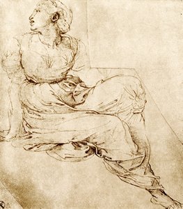 Muse Erato 作者 拉斐尔（Raffaello Sanzio Raphael）