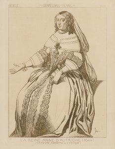 奥地利女王安妮，1644年