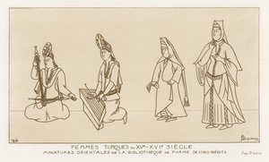 15至16世纪的土耳其妇女 作者 拉斐尔·雅克敏（Raphael Jacquemin）