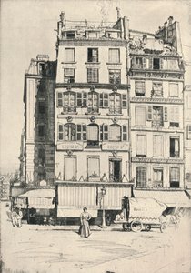 Quai de LHotel de Ville，1915年