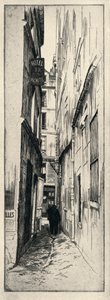 Rue du Chat Qui Peche，1915年