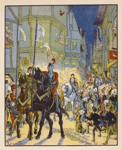 Entree De Jeanne A Orleans（彩色印刷版）