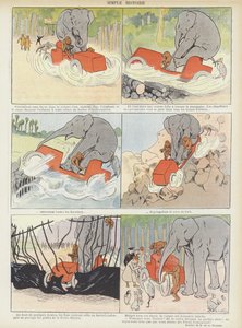Le Rire》插图（彩色石版印刷）