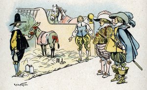 查尔斯-佩罗的《童话》插图 "Peau d