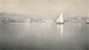 1927年，马略卡岛，帕尔马，海港，1927年