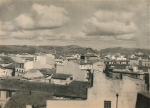 马略卡岛帕尔马的屋顶，c1927年，1927年