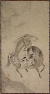 苏东坡骑着驴子 作者 礼悦