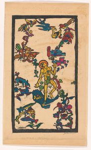 圣方济各（实物上的原标题） 作者 Reijer Stolk（艺术家签名）