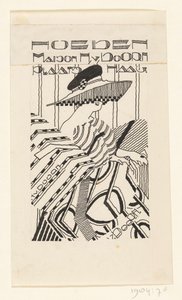 帽子 maison H. van. Doorn（物体上的原始标题） 作者 赖耶·斯托克