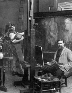 弗兰克·布兰温爵士（Sir Frank Brangwyn），1867-1956年，威尔士画家，1911-1912年。
