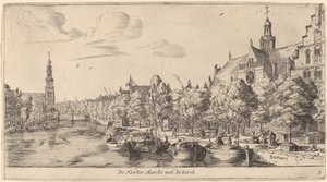 Noordenmarkt与Noorden Kerk（Noorder Marckt与Kerck）。